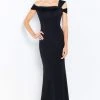 Cameron Blake By Mon Cheri - 120604 Asymmetrical Seamed Evening Dress 1 Cameron Blake By Mon Cheri - 120604 Asymmetrical Seamed Evening Dress
