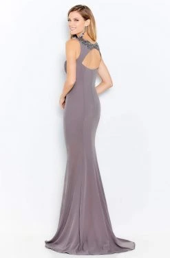 Cameron Blake By Mon Cheri - 120621 Embellished Scoop Trumpet Dress