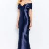 Cameron Blake By Mon Cheri - 120622 Off Shoulder Mikado Trumpet Gown
