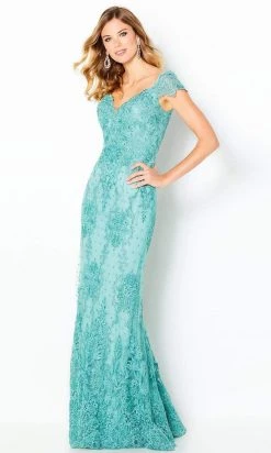 Cameron Blake By Mon Cheri - 220631 Corded Lace Mermaid Gown