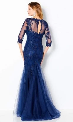 Cameron Blake By Mon Cheri - 220644 Beaded Lace Tulle Mermaid Gown