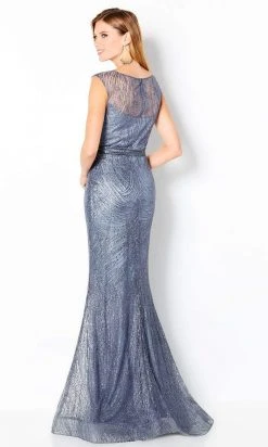 Cameron Blake By Mon Cheri - 220652 Cap Sleeve Scoop Mermaid Dress 10 Cameron Blake By Mon Cheri - 220652 Cap Sleeve Scoop Mermaid Dress