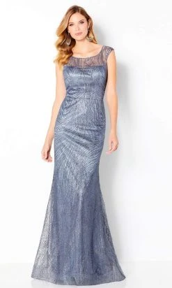 Cameron Blake By Mon Cheri - 220652 Cap Sleeve Scoop Mermaid Dress