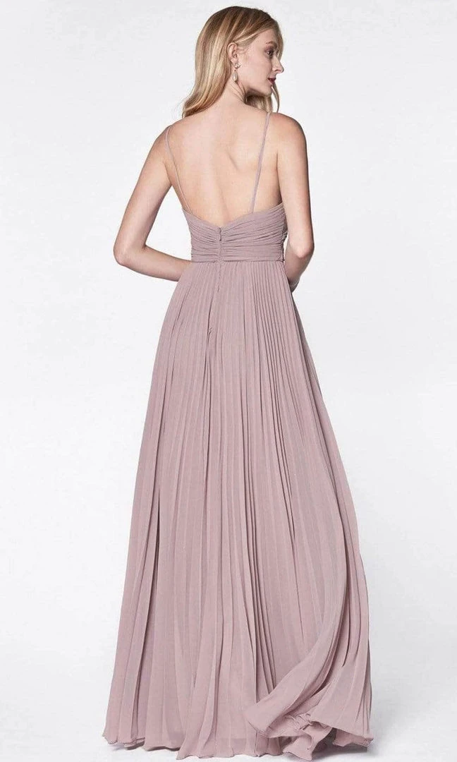 Cinderella Divine - 7471 Sweetheart Ruched Bodice Pleated A-Line Gown 4 Cinderella Divine - 7471 Sweetheart Ruched Bodice Pleated A-Line Gown