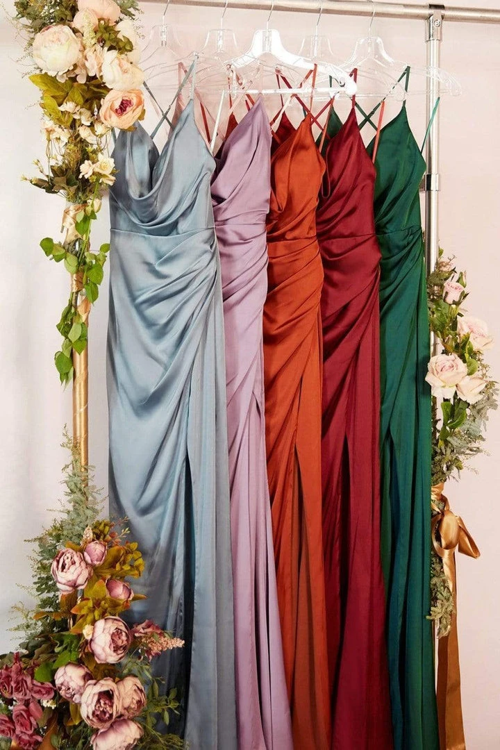 Cinderella Divine - 7479 Draped Bodice Open Back Evening Gown 13 Cinderella Divine - 7479 Draped Bodice Open Back Evening Gown