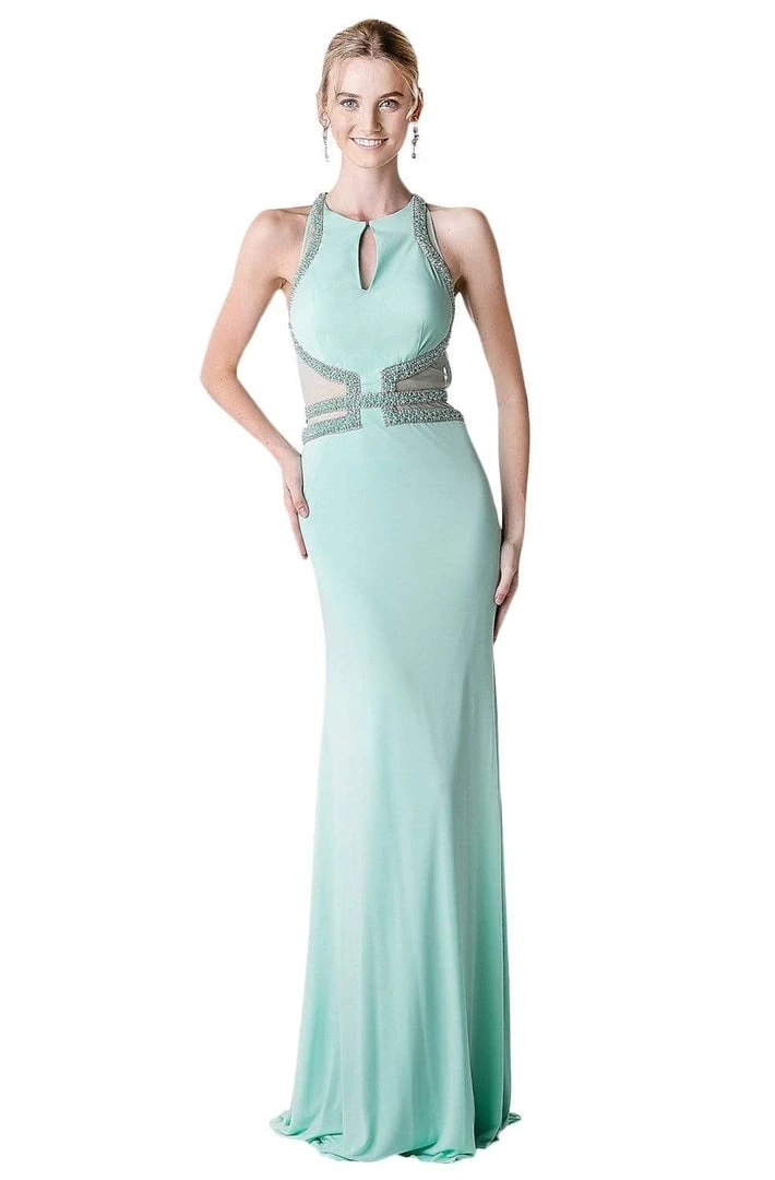 Cinderella Divine - 8929 Jewel Long Fitted Dress 3 Cinderella Divine - 8929 Jewel Long Fitted Dress