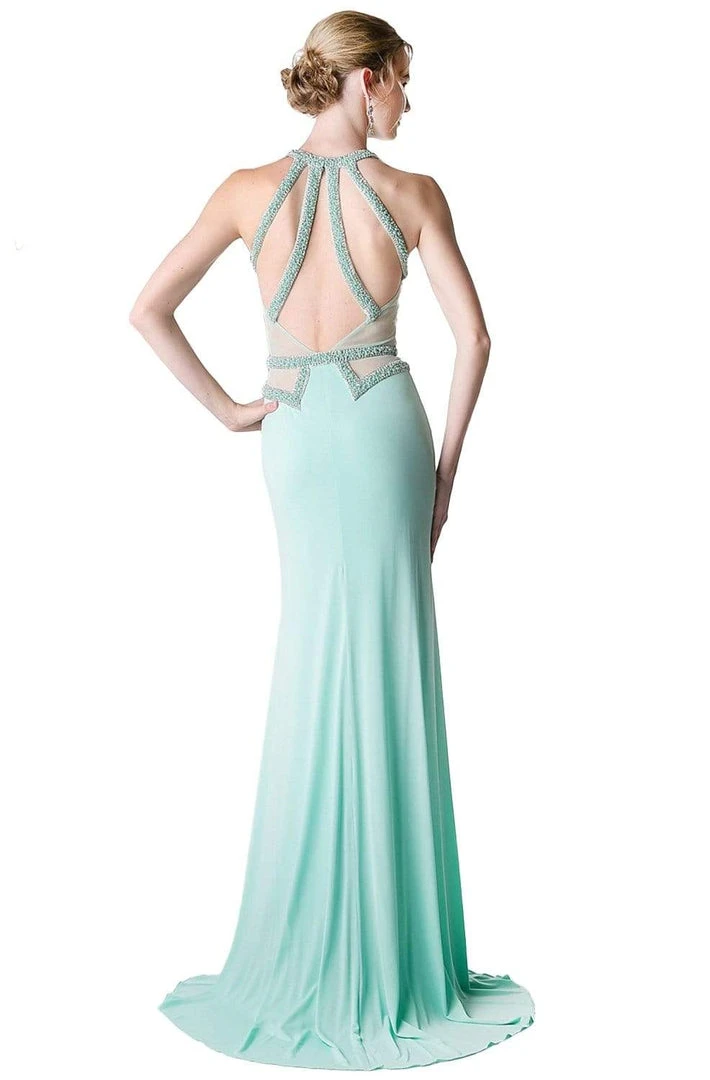 Cinderella Divine - 8929 Jewel Long Fitted Dress 4 Cinderella Divine - 8929 Jewel Long Fitted Dress