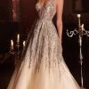 Cinderella Divine C135 - Sequin Sleeveless Prom Dress