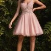 Cinderella Divine CD0190 - Beaded Cocktail Dress
