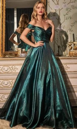 Cinderella Divine J822 - Off Shoulder Ball Gown