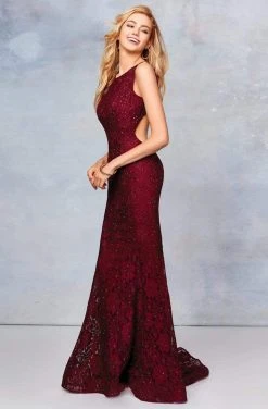 Clarisse - 3748 Sexy Cutout Back Beaded Lace Mermaid Gown 11 Clarisse - 3748 Sexy Cutout Back Beaded Lace Mermaid Gown