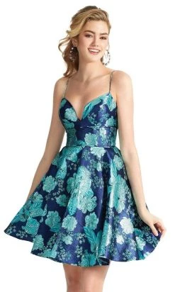 Clarisse - 3924 Floral Sweetheart A-Line Cocktail Dress 7 Clarisse - 3924 Floral Sweetheart A-Line Cocktail Dress