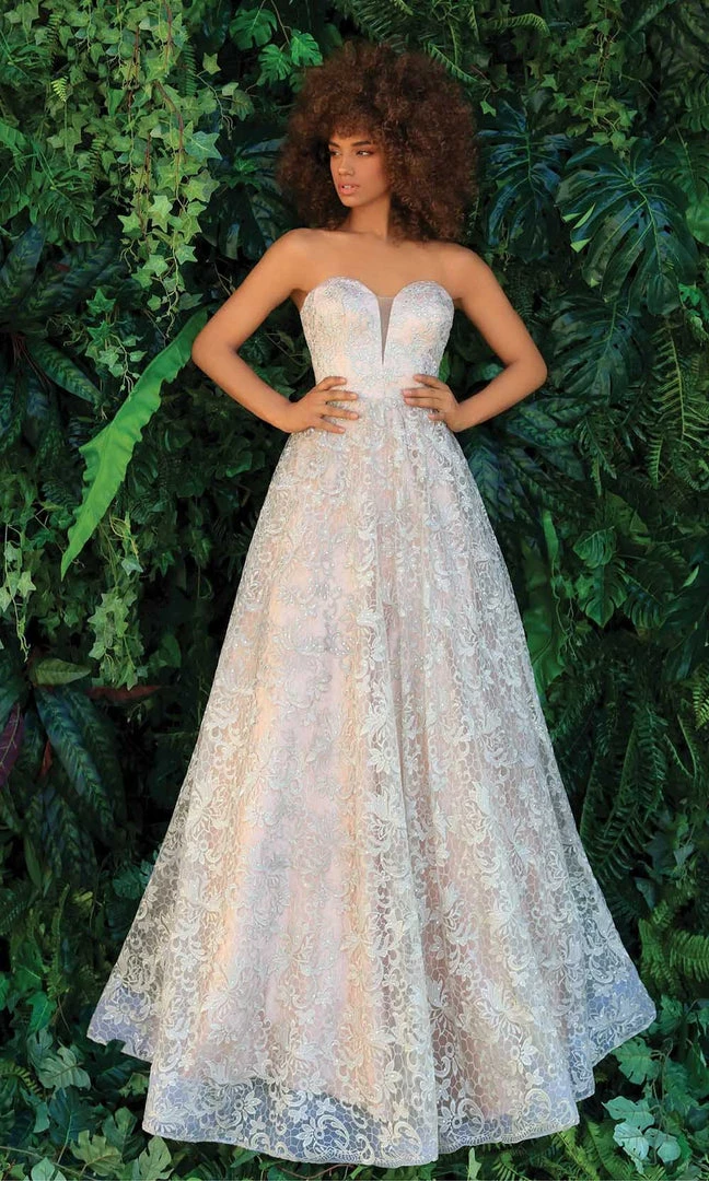 Clarisse - 810155 Strapless Embroidered Ballgown 3 Clarisse - 810155 Strapless Embroidered Ballgown