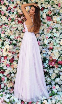 Clarisse - 810260 Glittery Magical A-Line Gown