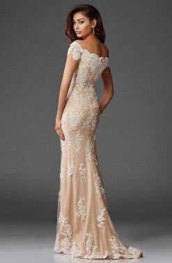 Clarisse - M6417 Romantic Lace Bateau Evening Gown 5 Clarisse - M6417 Romantic Lace Bateau Evening Gown