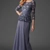 Clarisse - M6432 Quarter Length Sleeve Lace Gown 1 Clarisse - M6432 Quarter Length Sleeve Lace Gown
