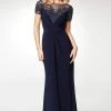 Clarisse - M6532 Illusion Neckline Gleaming Embellished Gown 2 Clarisse - M6532 Illusion Neckline Gleaming Embellished Gown