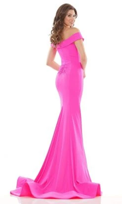 Colors Dress - 2709 Off Shoulder Draped Mermaid Gown