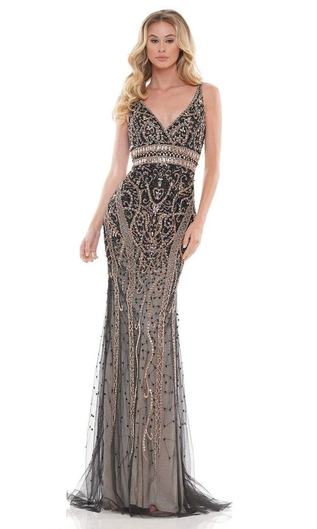 Colors Dress - 2730 Highly Embellished Evening Dress 3 Colors Dress - 2730 Highly Embellished Evening Dress