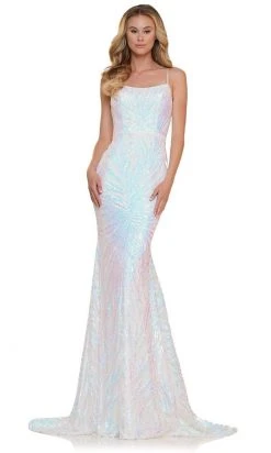 Colors Dress - 2743 Straight Across Sequin Dress 10 Colors Dress - 2743 Straight Across Sequin Dress