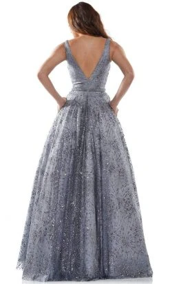 Colors Dress - G942 V-Neck Glittering Ballgown 9 Colors Dress - G942 V-Neck Glittering Ballgown