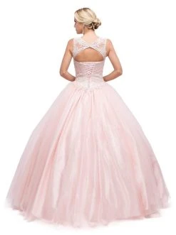 Dancing Queen - 1152 Sleeveless Beaded Quinceanera Ballgown 11 Dancing Queen - 1152 Sleeveless Beaded Quinceanera Ballgown