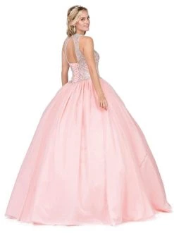 Dancing Queen - 1205 Embellished Jewel Quinceanera Gown 10 Dancing Queen - 1205 Embellished Jewel Quinceanera Gown