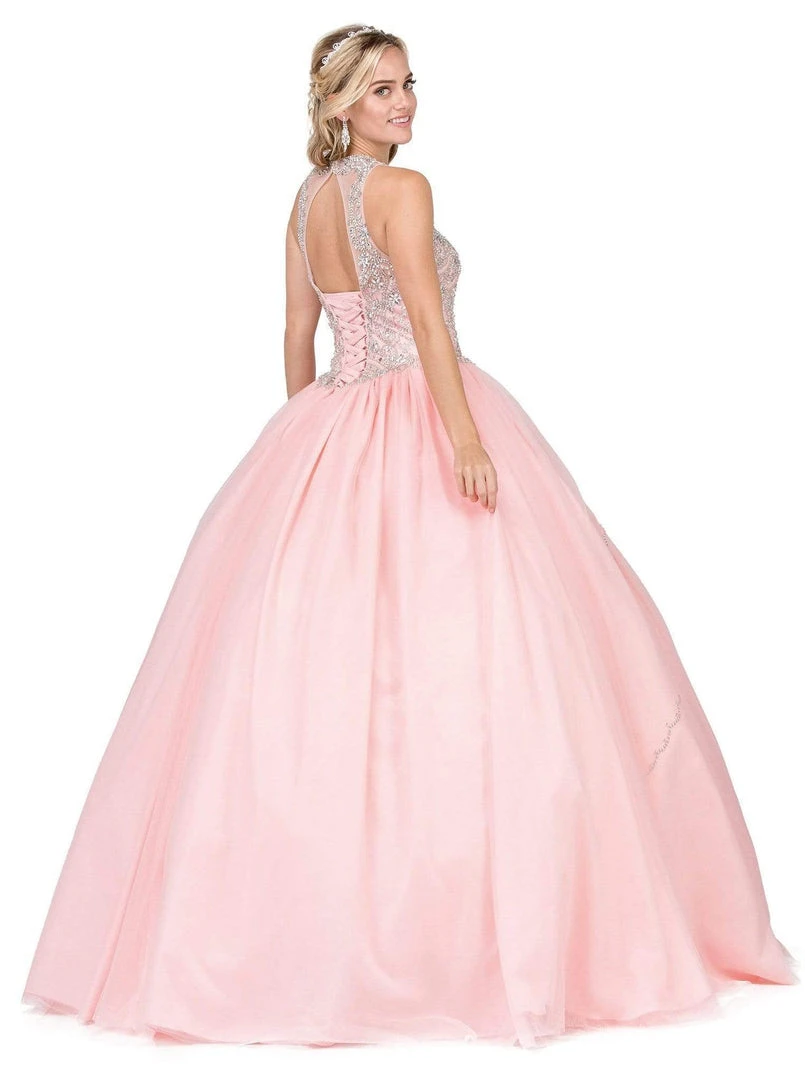 Dancing Queen - 1205 Embellished Jewel Quinceanera Gown 5 Dancing Queen - 1205 Embellished Jewel Quinceanera Gown