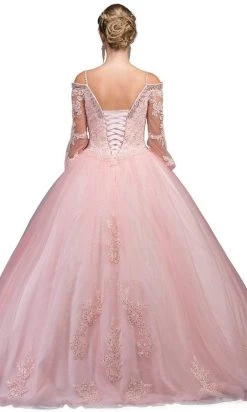 Dancing Queen - 1266 Embellished Lace Fantasy Ballgown 7 Dancing Queen - 1266 Embellished Lace Fantasy Ballgown