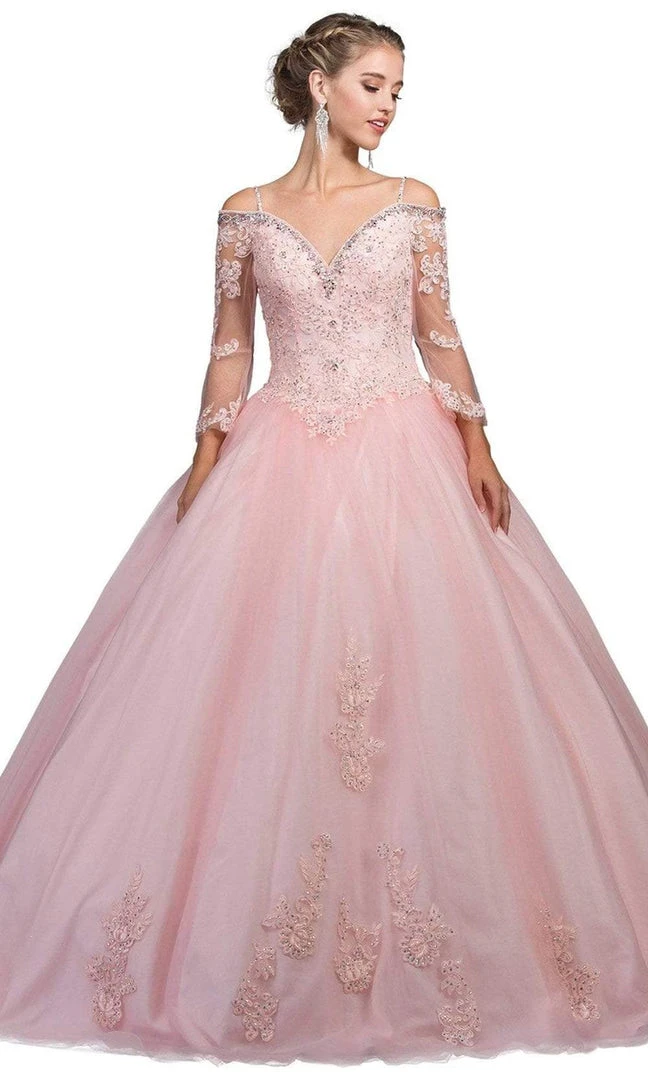 Dancing Queen - 1266 Embellished Lace Fantasy Ballgown 3 Dancing Queen - 1266 Embellished Lace Fantasy Ballgown