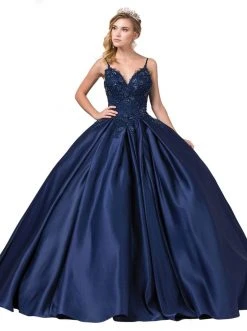 Dancing Queen - 1339 Beaded Floral Appliqued Sleek Ballgown 11 Dancing Queen - 1339 Beaded Floral Appliqued Sleek Ballgown