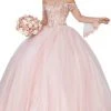 Dancing Queen - 1393 Embroidered Bell Sleeve Ballgown 2 Dancing Queen - 1393 Embroidered Bell Sleeve Ballgown