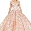Dancing Queen - 1450 Folded Off-Shoulder Quinceanera Gown