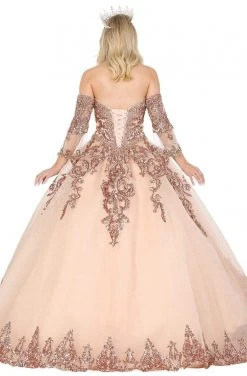Dancing Queen - 1512 Embellished Strapless Sweetheart Ballgown 7 Dancing Queen - 1512 Embellished Strapless Sweetheart Ballgown