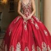 Dancing Queen - 1551 Beaded Lace Applique Embellished Ballgown 1 Dancing Queen - 1551 Beaded Lace Applique Embellished Ballgown