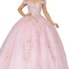 Dancing Queen - 1592 Floral Off Shoulder Ballgown 1 Dancing Queen - 1592 Floral Off Shoulder Ballgown