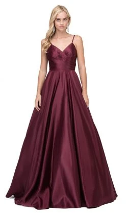 Dancing Queen - 2339 Ruched Sweetheart Pleated Prom Gown
