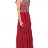 Dancing Queen - 2402 Bead Embellished Halter Evening Dress 1 Dancing Queen - 2402 Bead Embellished Halter Evening Dress
