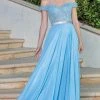 Dancing Queen 4222 - Off- Shoulder A-line Gown