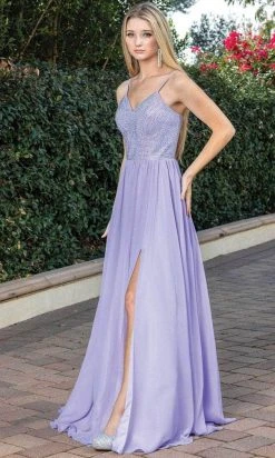 Dancing Queen 4277 - Sleeveless A-Line Prom Dress