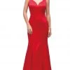 Dancing Queen - 9638 Open Back Trumpet Silhouette Evening Dress 1 Dancing Queen - 9638 Open Back Trumpet Silhouette Evening Dress