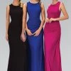 Elizabeth K - GL1395 Bateau Draped Jersey Gown