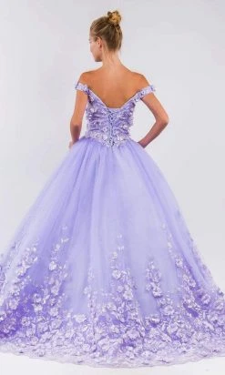 Elizabeth K - GL1960 Floral Ombre Ballgown