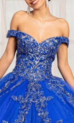 Elizabeth K GL1972 - Off-shoulder Sweetheart Neck Ball Gown 18 Elizabeth K GL1972 - Off-shoulder Sweetheart Neck Ball Gown