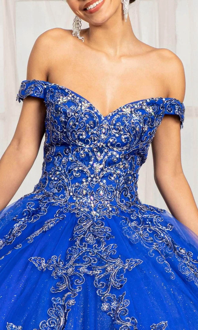 Elizabeth K GL1972 - Off-shoulder Sweetheart Neck Ball Gown 10 Elizabeth K GL1972 - Off-shoulder Sweetheart Neck Ball Gown