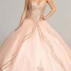 Elizabeth K GL1973 - Strapless Sweetheart Neck Ball Gown 1 Elizabeth K GL1973 - Strapless Sweetheart Neck Ball Gown