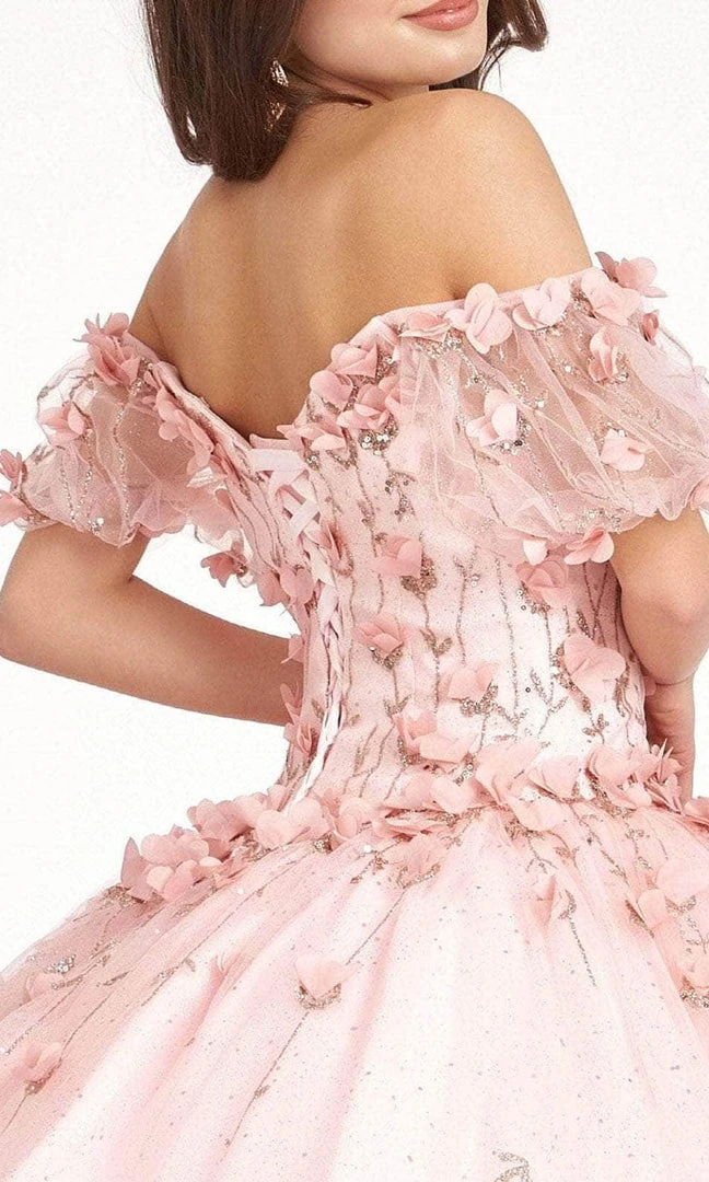 Elizabeth K GL1975 - Floral Glitter Ballgown 12 Elizabeth K GL1975 - Floral Glitter Ballgown