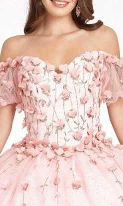 Elizabeth K GL1975 - Floral Glitter Ballgown 35 Elizabeth K GL1975 - Floral Glitter Ballgown