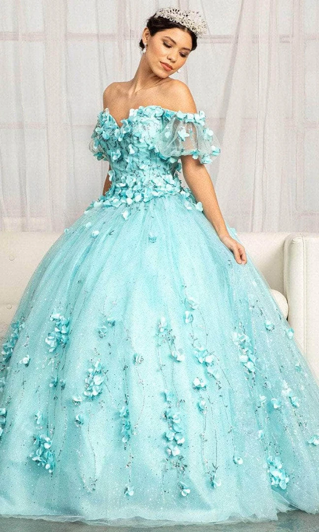 Elizabeth K GL1975 - Floral Glitter Ballgown 24 Elizabeth K GL1975 - Floral Glitter Ballgown