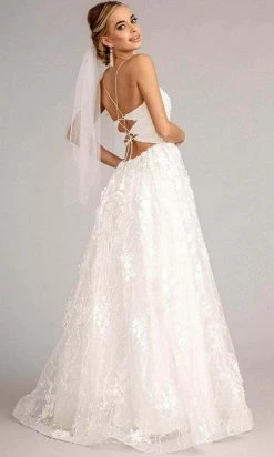 Elizabeth K GL1985 - Sleeveless Floral Wedding Dress 7 Elizabeth K GL1985 - Sleeveless Floral Wedding Dress